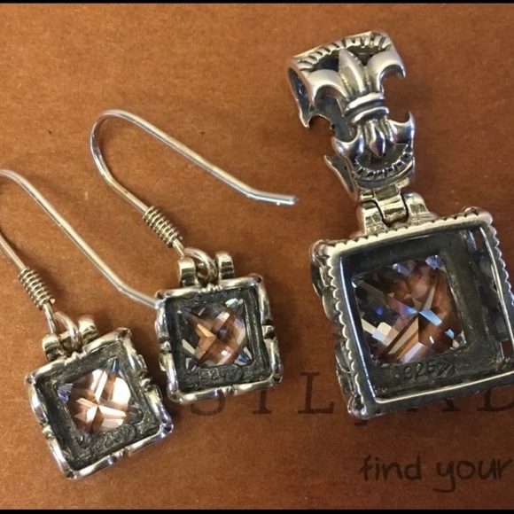 SILPADA UPTOWN PENDENT & EARRING SET - Picture 7 of 9